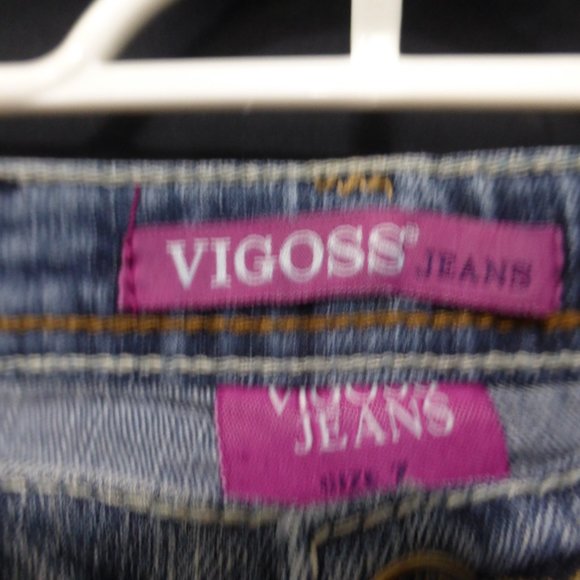 VIGOSE JEANS, size 7, denim jean shorts, BNWOT - Picture 5 of 5